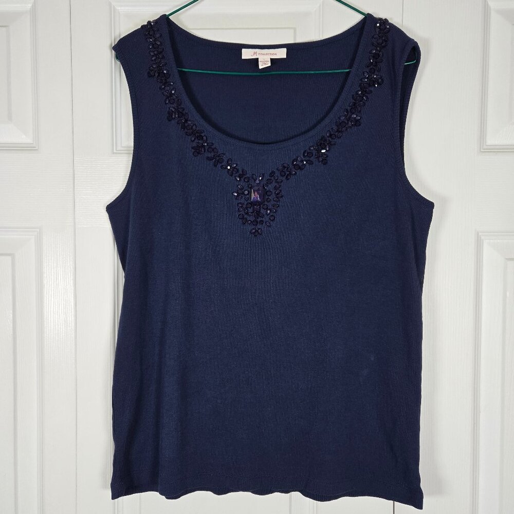 JM Collection Women's Top Large